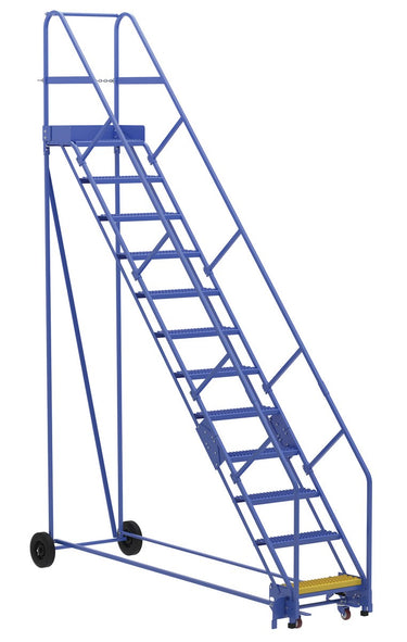 WAREHOUSE LADDER 50 DEG GRIP 12 STP 14IN
